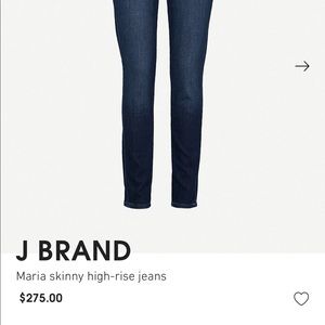 J brand Maria jeans